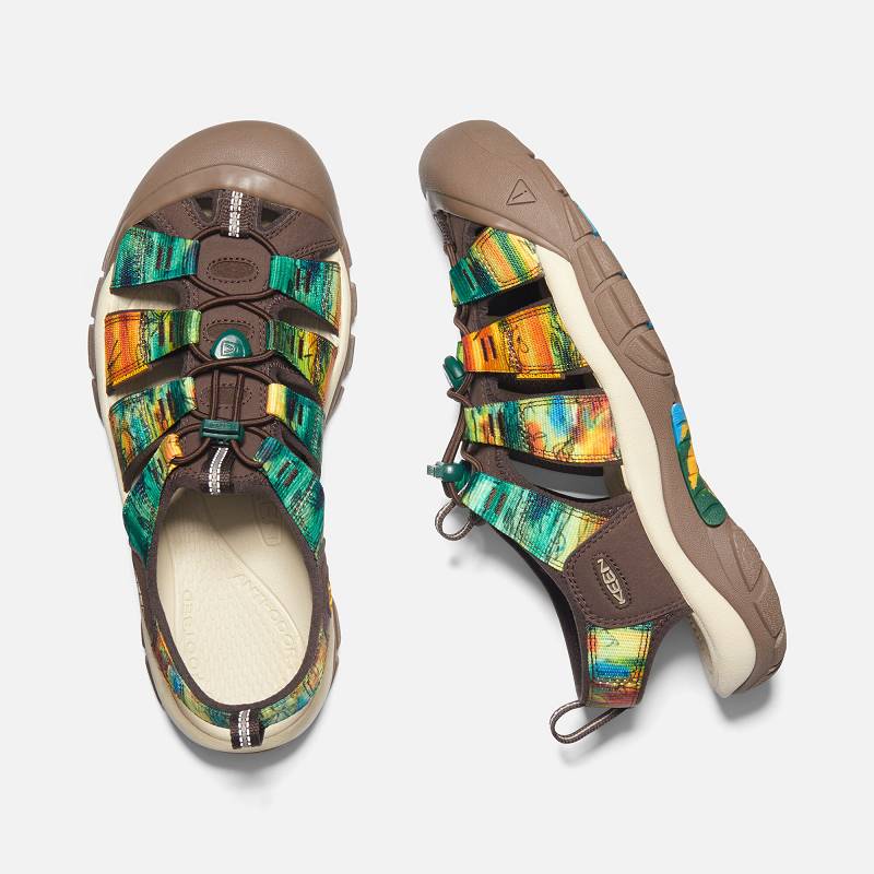 Keen Newport H2 x Garcia Trekkingsandalen Herren DE-12485 Banyan Tree - Keen Herrenschuhe Braun